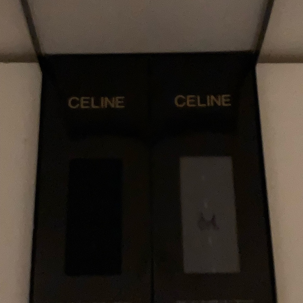 Celine 2 Pack of Men’s Socks one gray and one navy pair